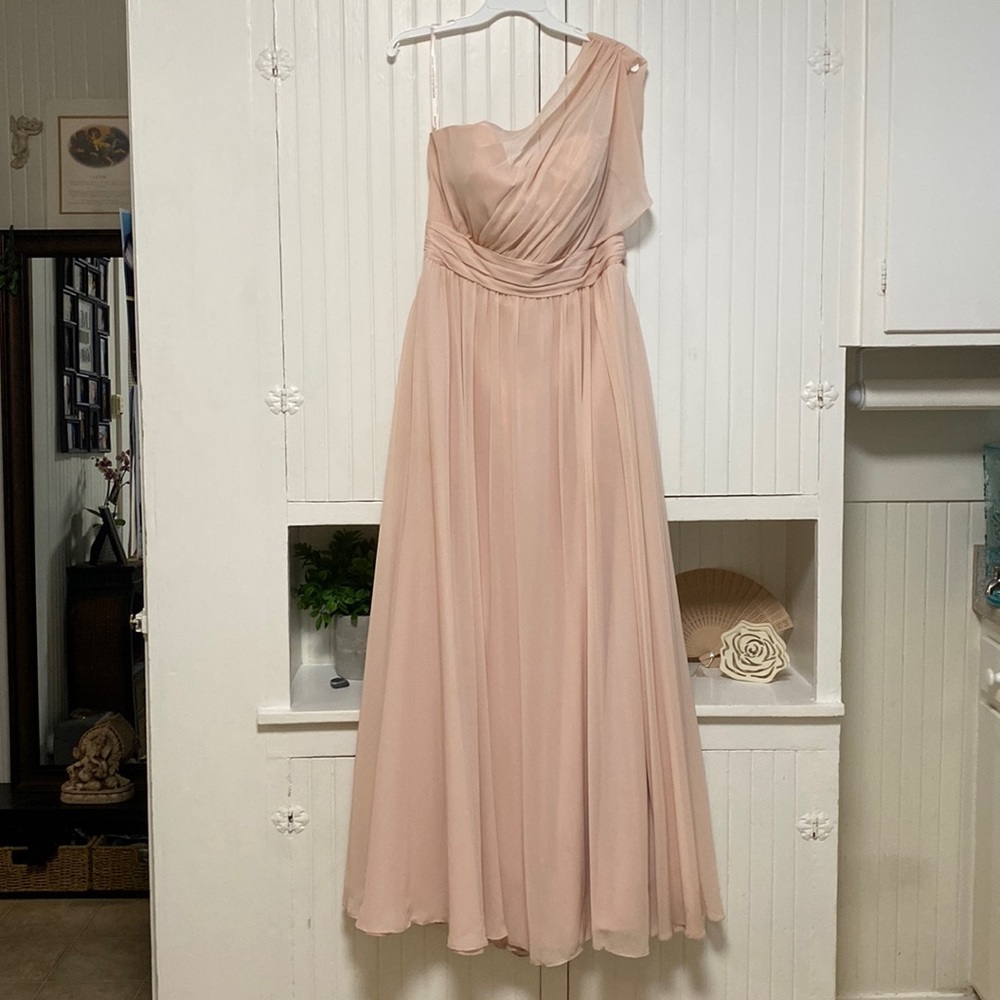 Mori Lee 2155 One-Shoulder Bridesmaid Dress
